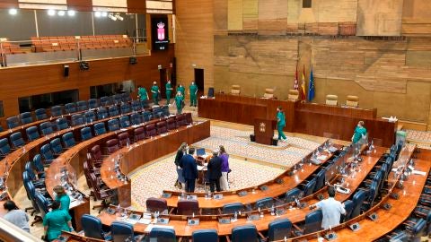La Asamblea de Madrid, en un receso