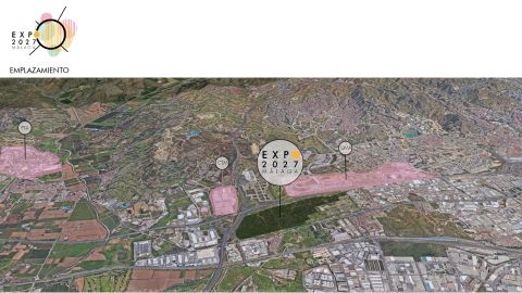 Situaci&oacute;n del recinto que pretende acoger la exposici&oacute;n internacional en 2027