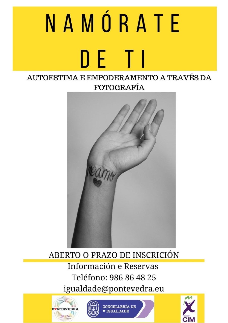 "Namórate de ti": fotografía para traballar e reforzar a autoestima "Namórate de ti": fotografía para traballar e reforzar a autoestima