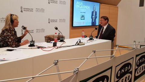 Ximo Puig en Julia en la onda