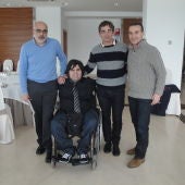 Suso Suárez Lourido, Oliver Rey, Fernando Vázquez y Alberto Gómez Barros