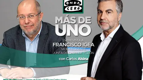 Francisco Igea en Más de Uno Francisco Igea en Más de Uno
