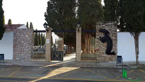 Cementerio de Quintanar de la Orden Acceso