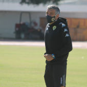 David Cubillo, entrenador del Hércules.