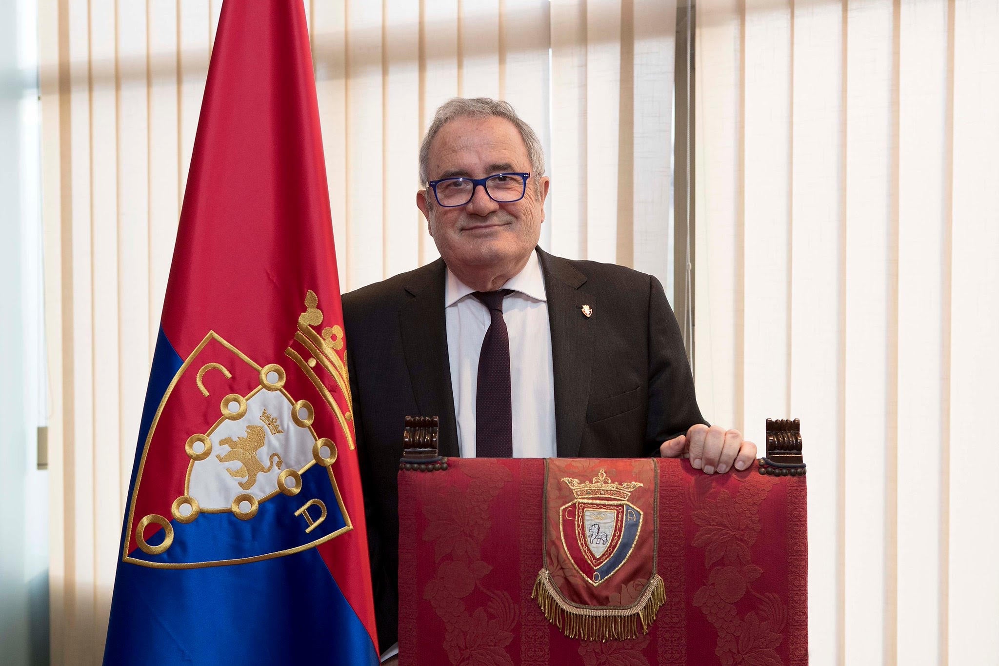 Luis Sabalza: "Es un sabor agridulce, la fiesta del centenario hubiera sido equivalente a los sanfermines" Luis Sabalza: "Es un sabor agridulce, la fiesta del centenario hubiera sido equivalente a los sanfermines"