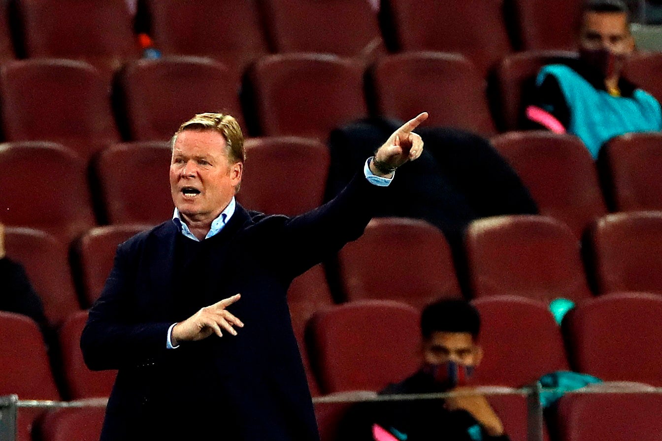 Koeman podría enfretarse a una sanción de cuatro partidos por sus palabras sobre el VAR Koeman podría enfretarse a una sanción de cuatro partidos por sus palabras sobre el VAR