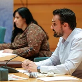 Martín Vila y Ana Fernández, concejales del Ayuntamiento de Cádiz Martín Vila y Ana Fernández, concejales del Ayuntamiento de Cádiz
