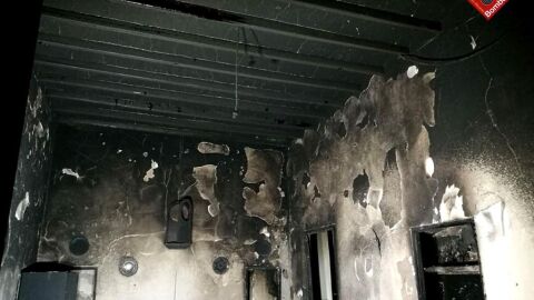 La vivienda ha quedado destruida