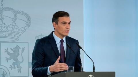 El presidente del Gobierno, Pedro S&aacute;nchez
