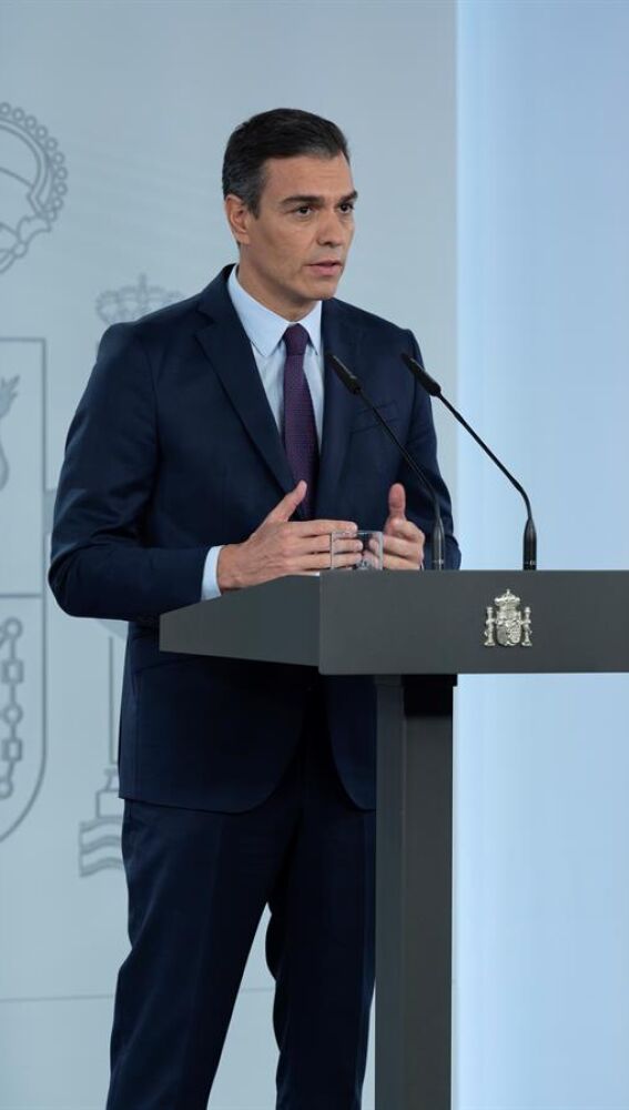 Comparecencia de Pedro Sánchez tras el Consejo de Ministros extraordinario sobre el estado de alarma, streaming en directo