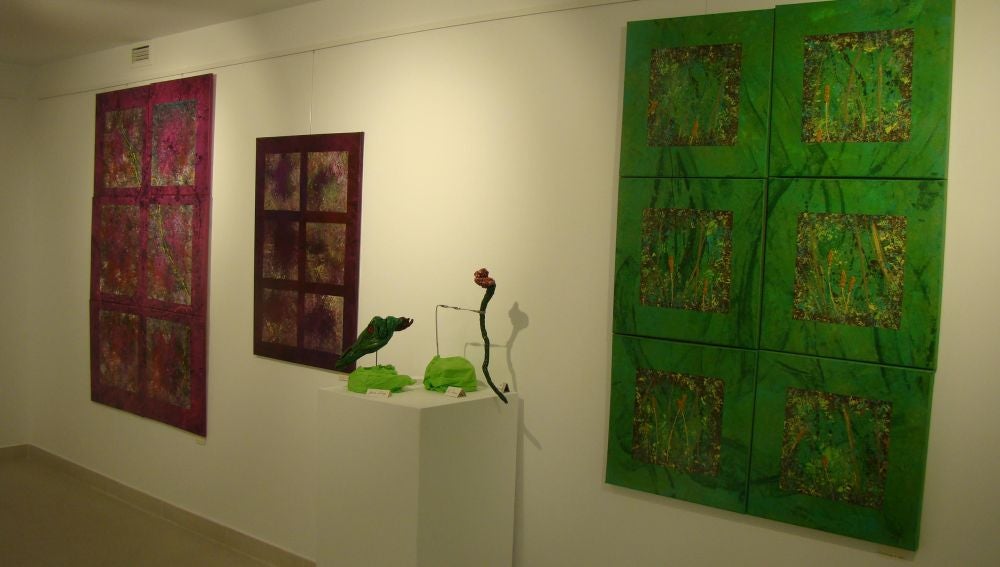 Exposición arte abstracto en El Recreo