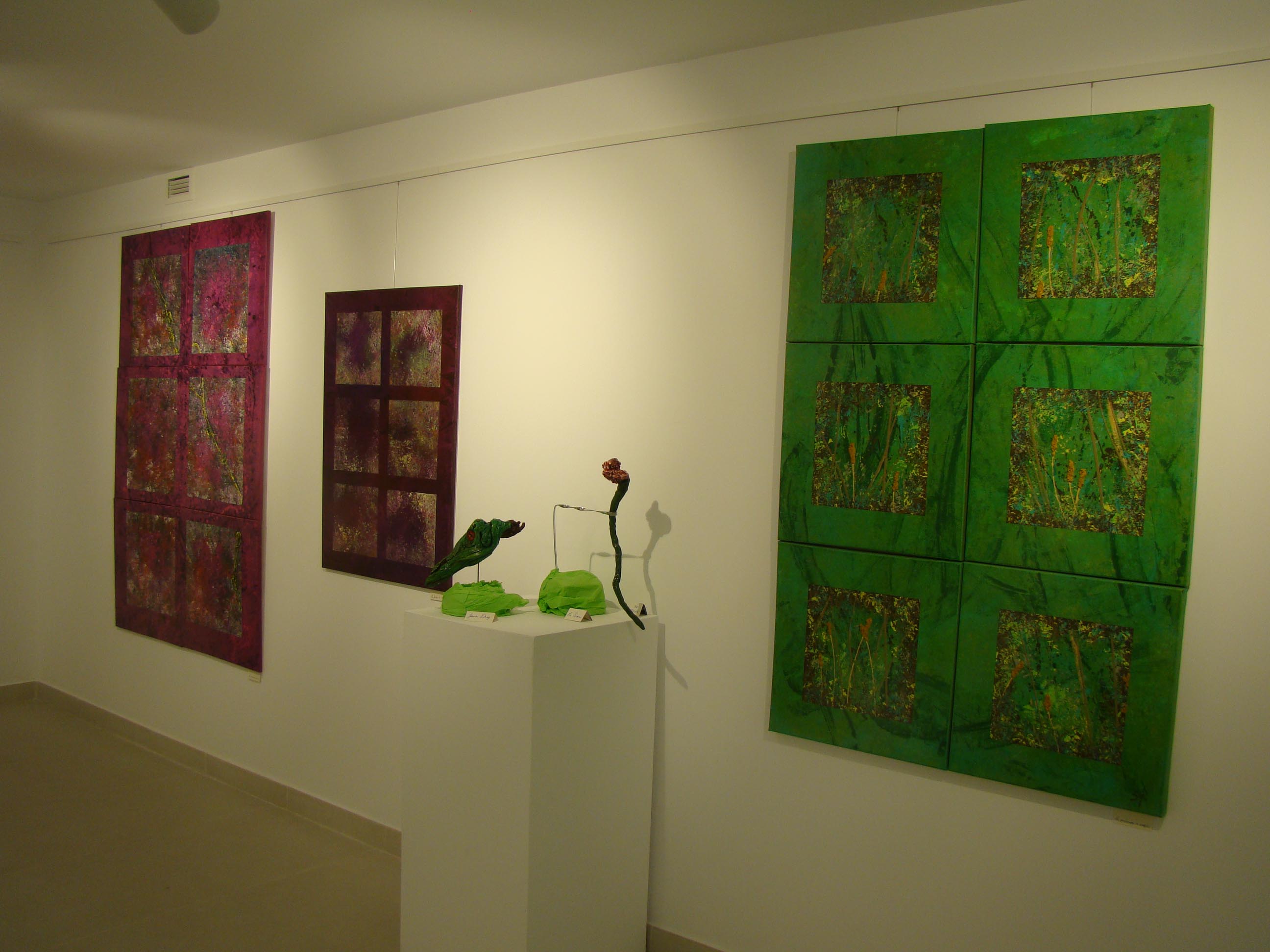 El Centro Cultural El Recreo acoge una exposición arte abstracto de la artista M!UP El Centro Cultural El Recreo acoge una exposición arte abstracto de la artista M!UP