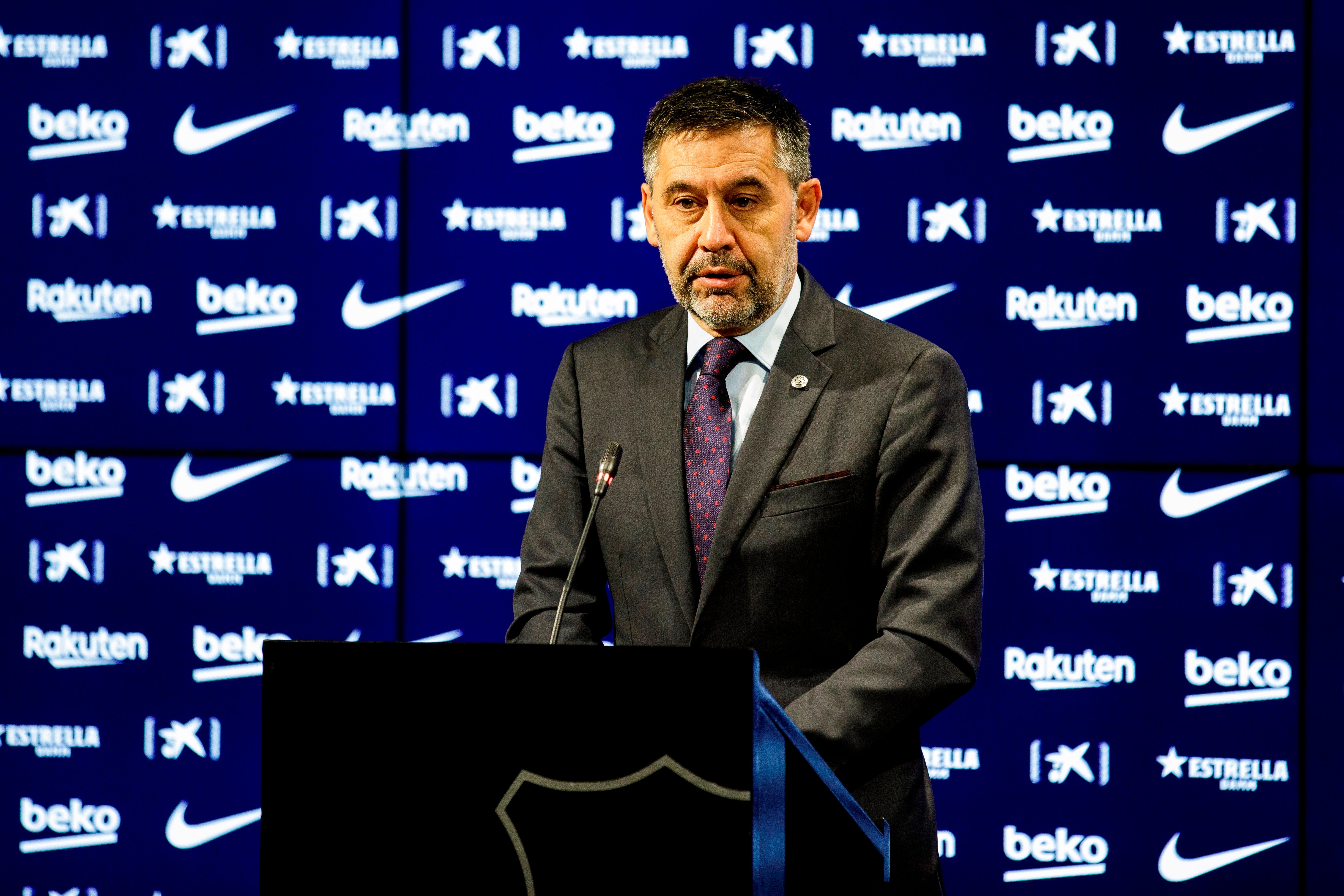 Dimite Josep María Bartomeu como presidente del Barcelona Dimite Josep María Bartomeu como presidente del Barcelona