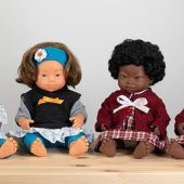 Colección de muñecos con Síndrome de Down de la marca Miniland