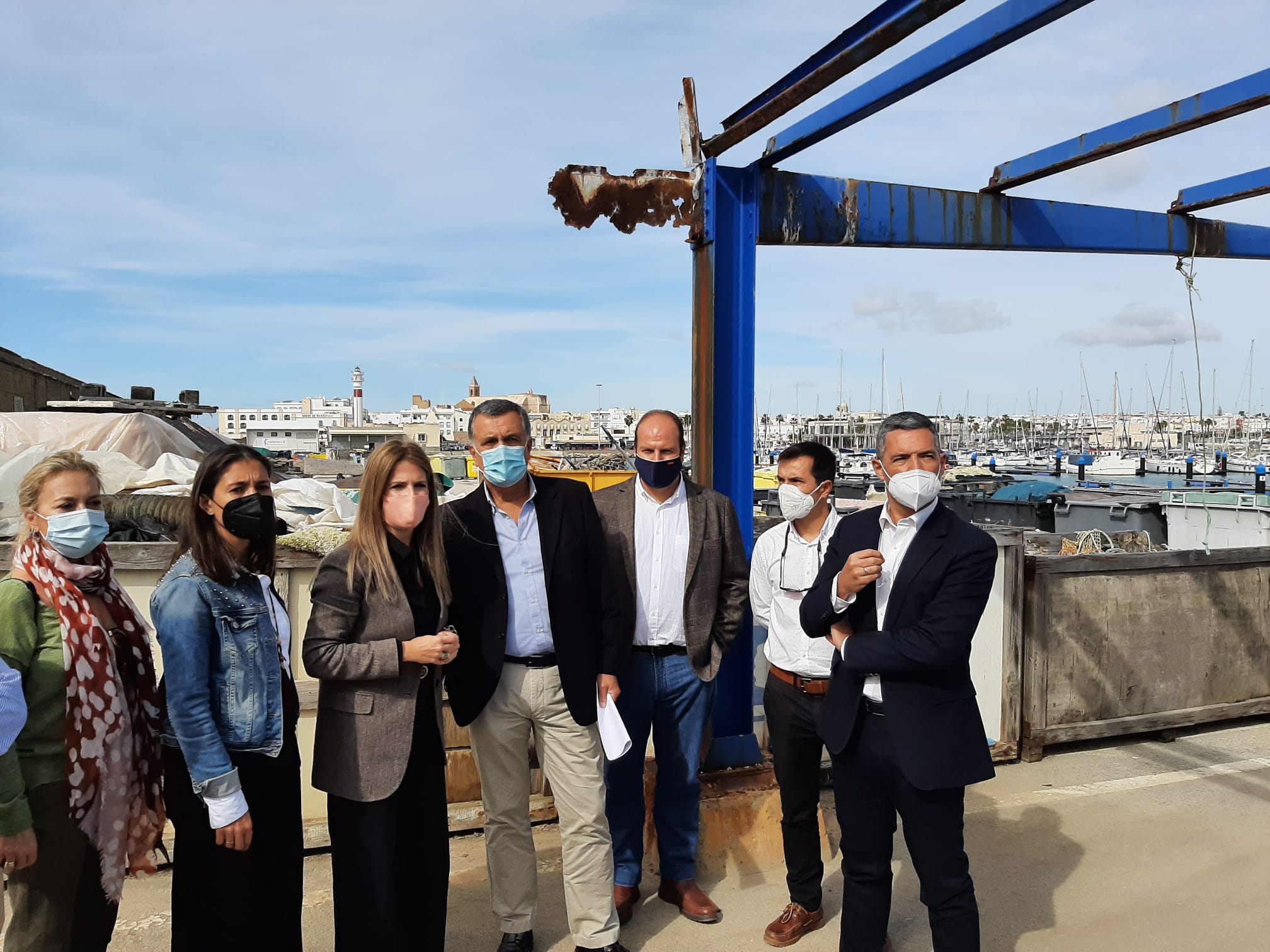 La Junta invierte 212.000 euros en la mejora del Puerto de Rota La Junta invierte 212.000 euros en la mejora del Puerto de Rota