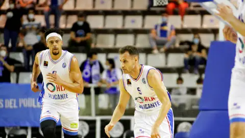 Pedro Llompart, jugador del HLA Alicante ante Lleida. Pedro Llompart, jugador del HLA Alicante ante Lleida.