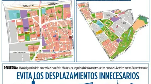 Planos zonas básicas de salud La Brújula y Las Fronteras Planos zonas básicas de salud La Brújula y Las Fronteras