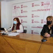 Cándida Verdier en rueda de prensa
