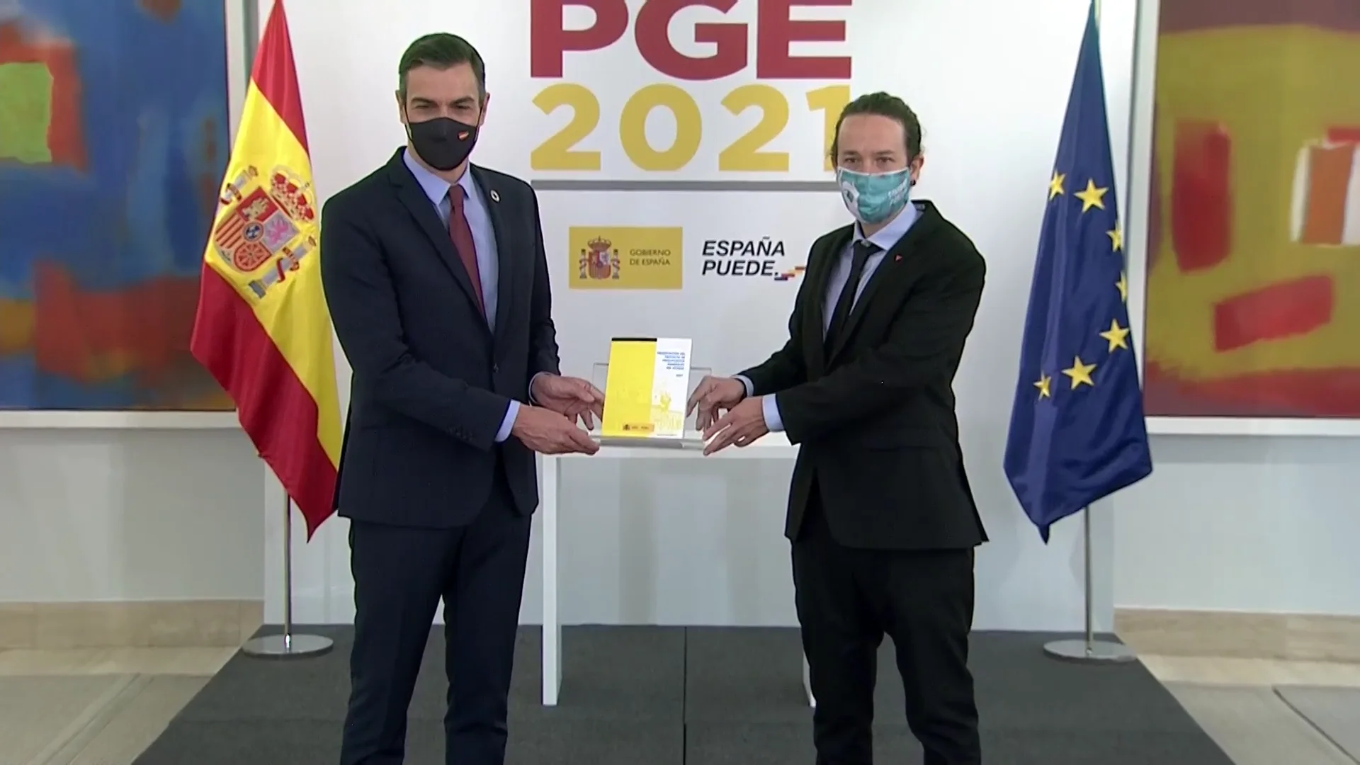 Pablo Iglesias y Pedro Sánchez Pablo Iglesias y Pedro Sánchez