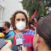 Ángela Aguilera, portavoz de Adelante Andalucía Ángela Aguilera, portavoz de Adelante Andalucía