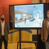 Víctor Mora y Javier Porrúa en rueda de prensa Víctor Mora y Javier Porrúa en rueda de prensa