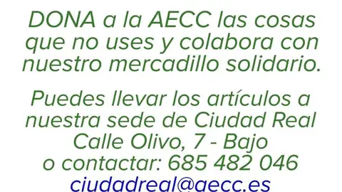 Asociación Española contra el Cáncer Mercadillo Solidario