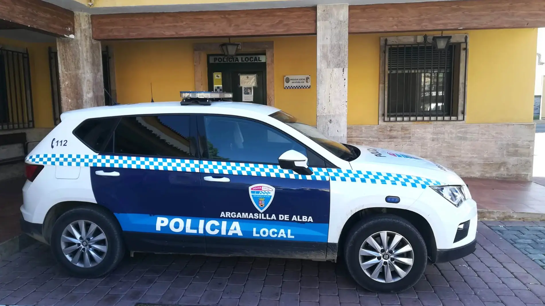 Coche de la Policía Local de Argamasilla de Alba