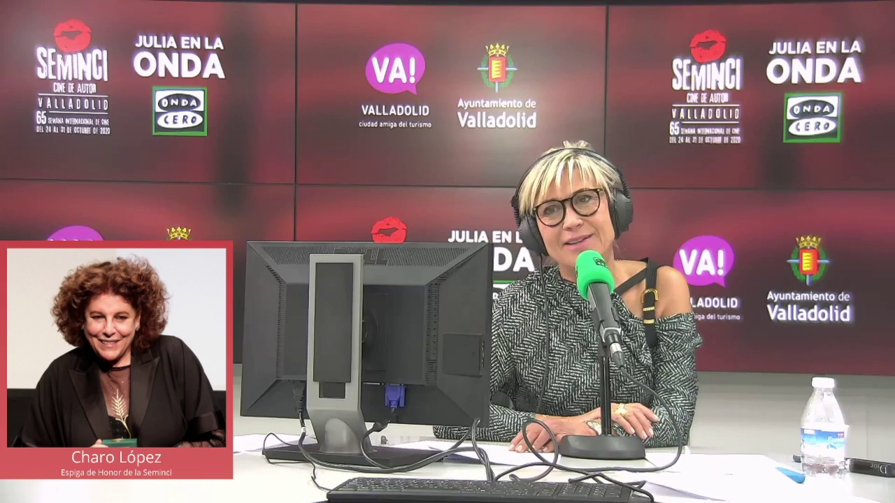 Charo López recibe la Espiga de Honor de la Seminci: "Me ha hecho tomar distancia de la brutalidad que vivimos" Charo López recibe la Espiga de Honor de la Seminci: "Me ha hecho tomar distancia de la brutalidad que vivimos"