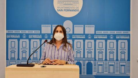 Regla Moreno, teniente de Alcaldesa de San Fernando