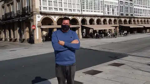 Antón Sáez, presidente de la Asociación de Hosteleros de La Marina. Antón Sáez, presidente de la Asociación de Hosteleros de La Marina.