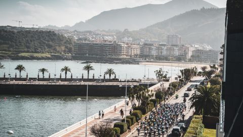 La Vuelta a su paso por Cantabia 2020.