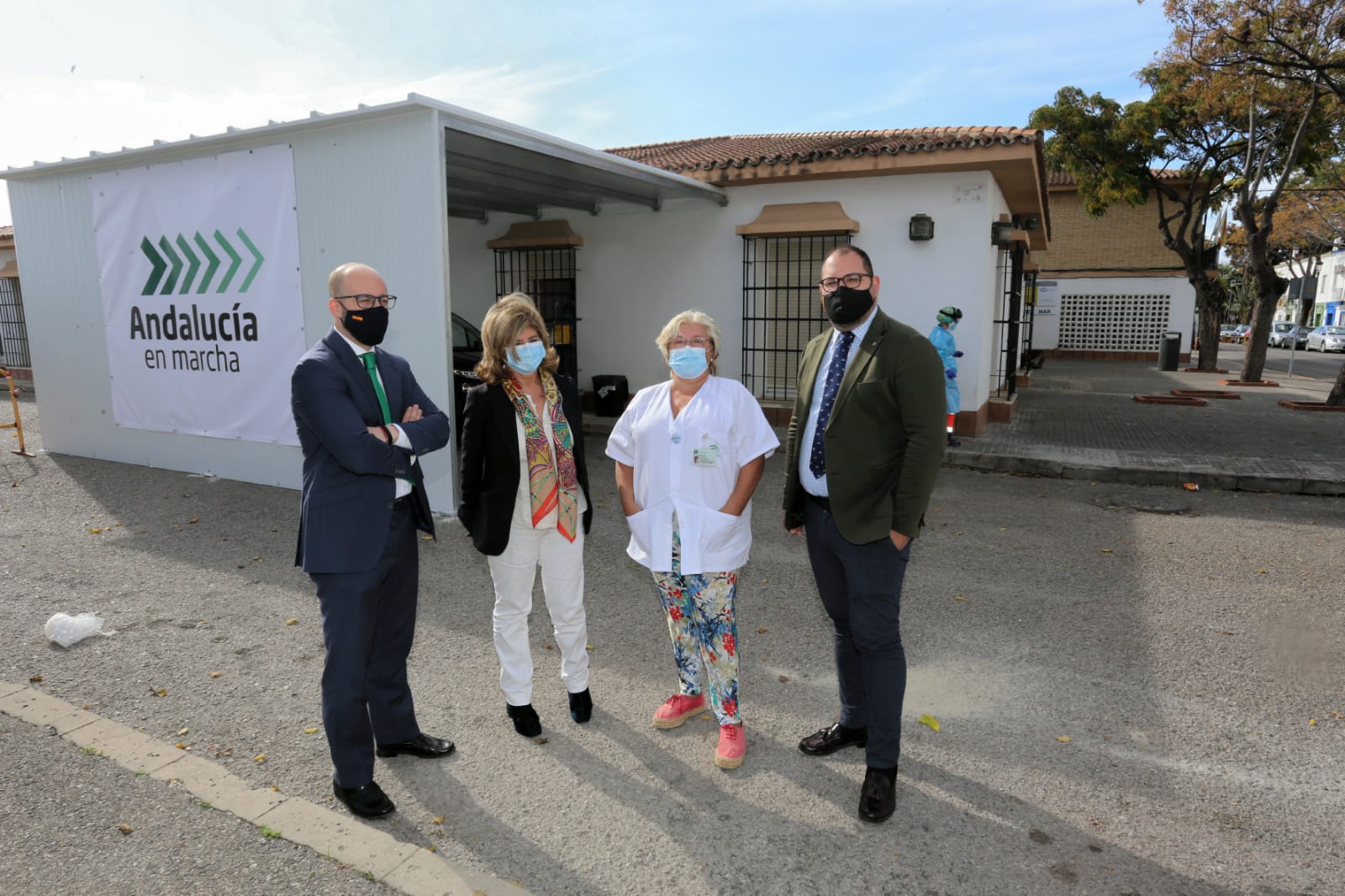 La Junta incorpora un nuevo punto de muestreo Autocovid en El Puerto de Santa María La Junta incorpora un nuevo punto de muestreo Autocovid en El Puerto de Santa María