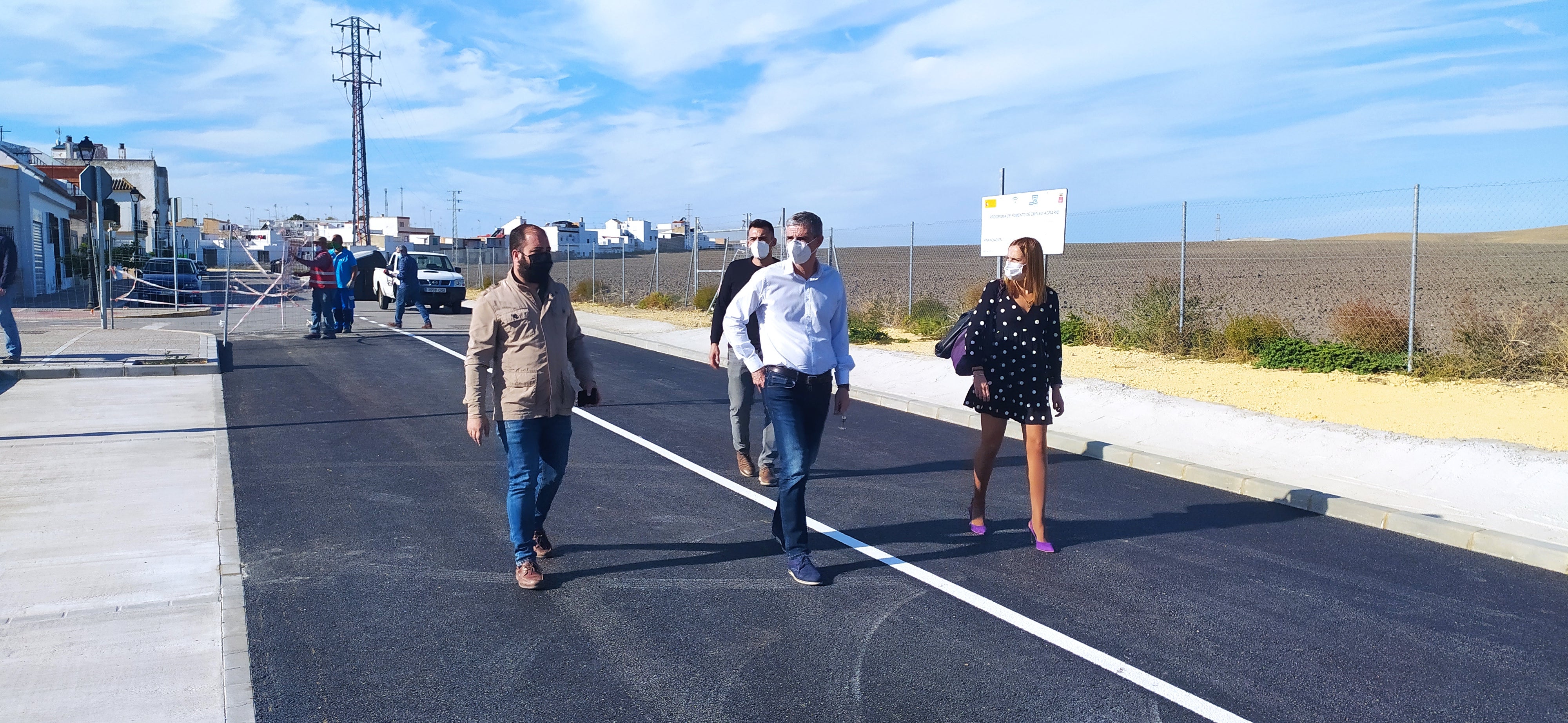 Santo Tomás de Aquino ya es una calle urbanizada Santo Tomás de Aquino ya es una calle urbanizada
