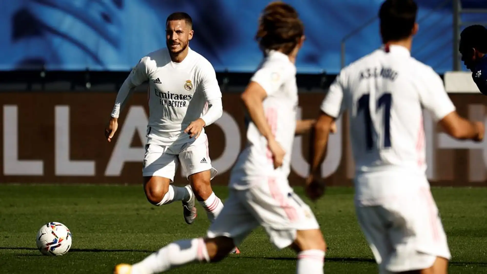 Hazard marca su segundo gol con el Real Madrid