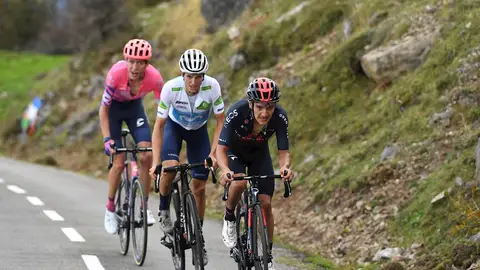 El ciclista Richard Carapaz El ciclista Richard Carapaz