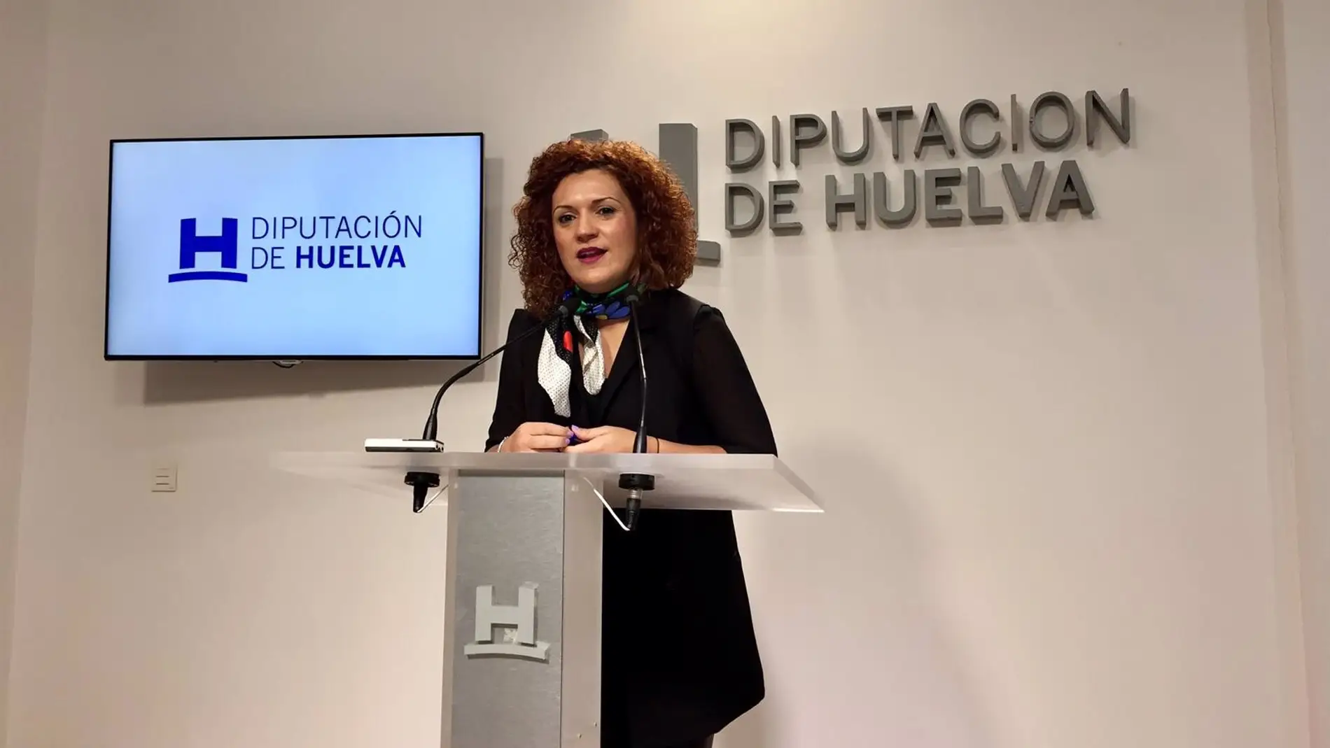 María Eugenia Limón, presidenta de la Diputación de Huelva