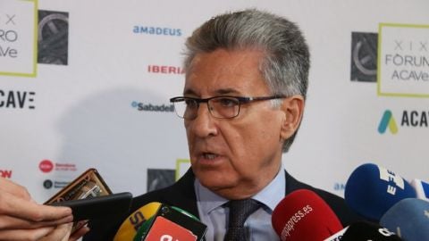 Martí Sarrate, president d’ACAVE, en una atenció als mitjans de comunicació. Martí Sarrate, president d’ACAVE, en una atenció als mitjans de comunicació.