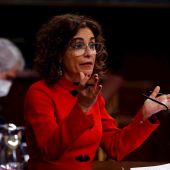 María Jesús Montero, ministra de Hacienda, defiende los Presupuestos en el Congreso