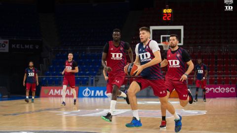Entrenamiento Baskonia
