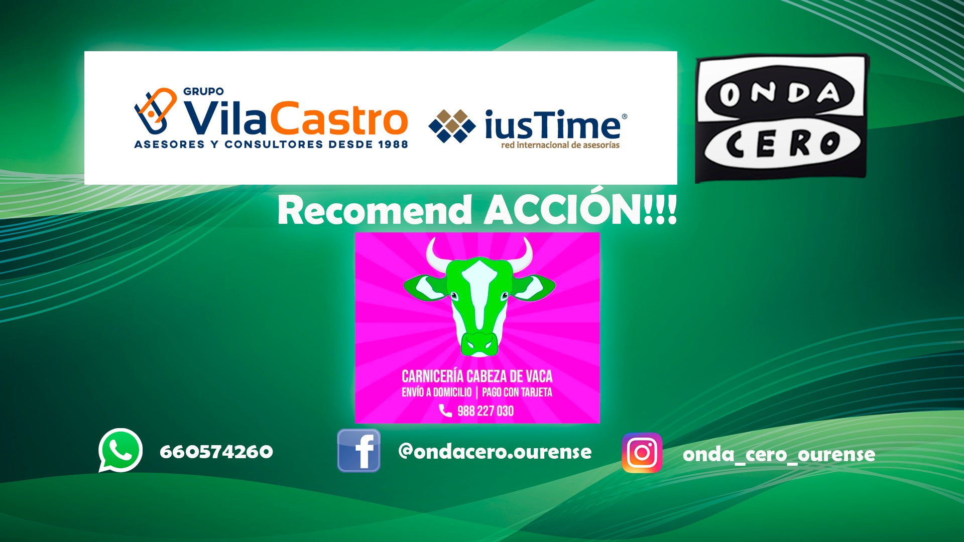 A cadea solidaria de Onda Cero Ourense e Grupo Vila Castro A cadea solidaria de Onda Cero Ourense e Grupo Vila Castro