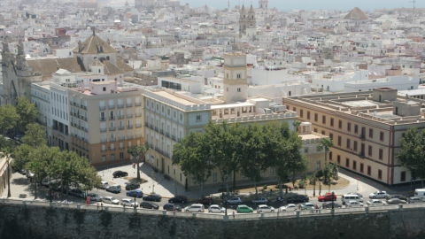 C&aacute;diz en una foto de archivo