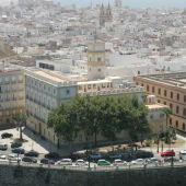 Cádiz en una foto de archivo