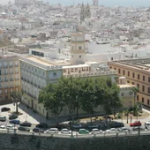 Cádiz en una foto de archivo Cádiz en una foto de archivo