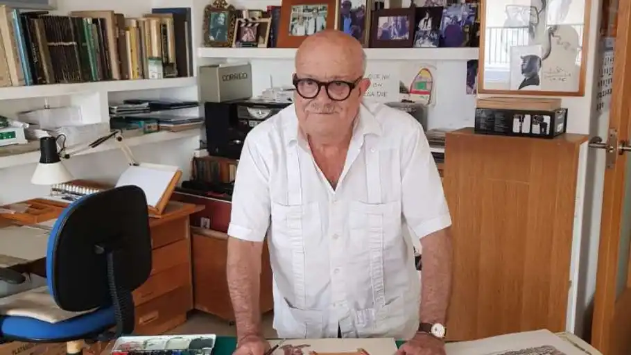 Alfonso Ortuño nos habla de su exposición y de algunas anecdotas en el día de su aniversario Alfonso Ortuño