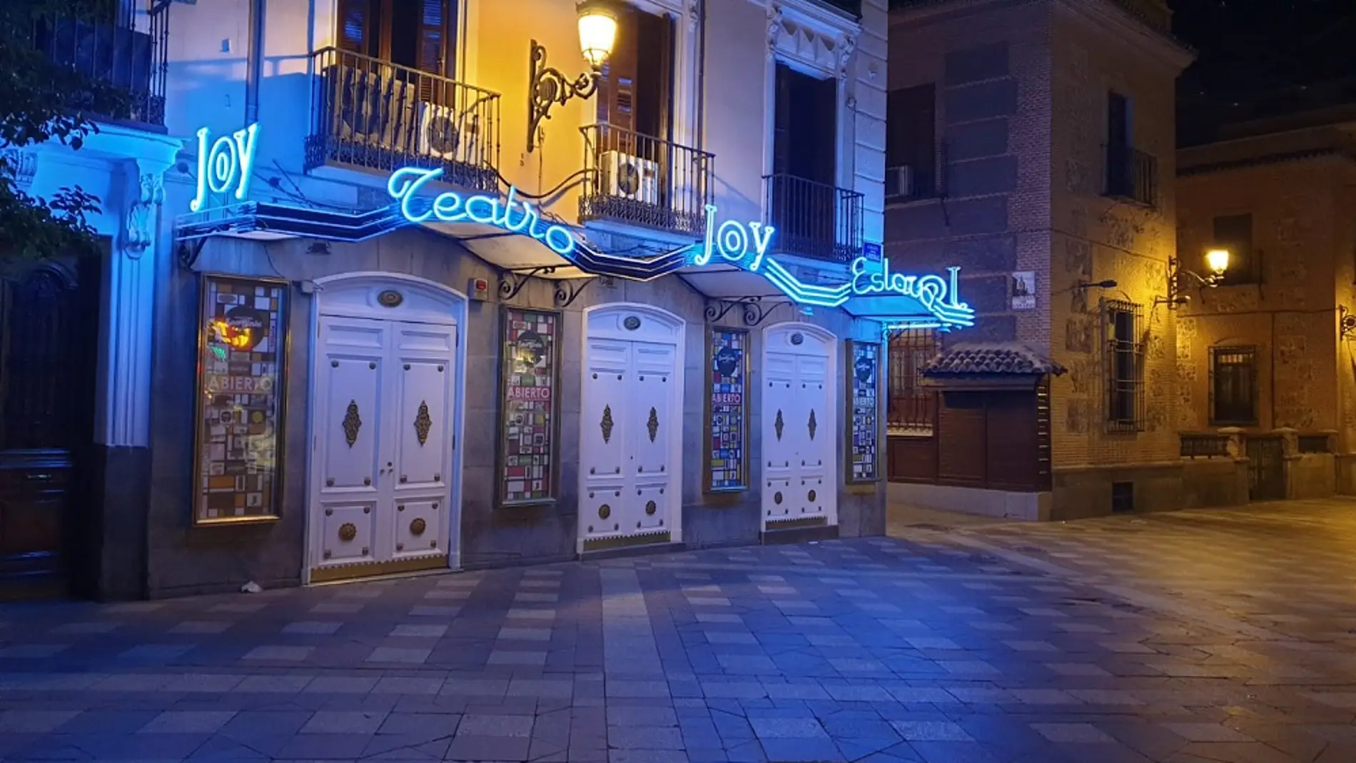Fachada de la discoteca Joy Eslava de Madrid, en la calle Arenal.