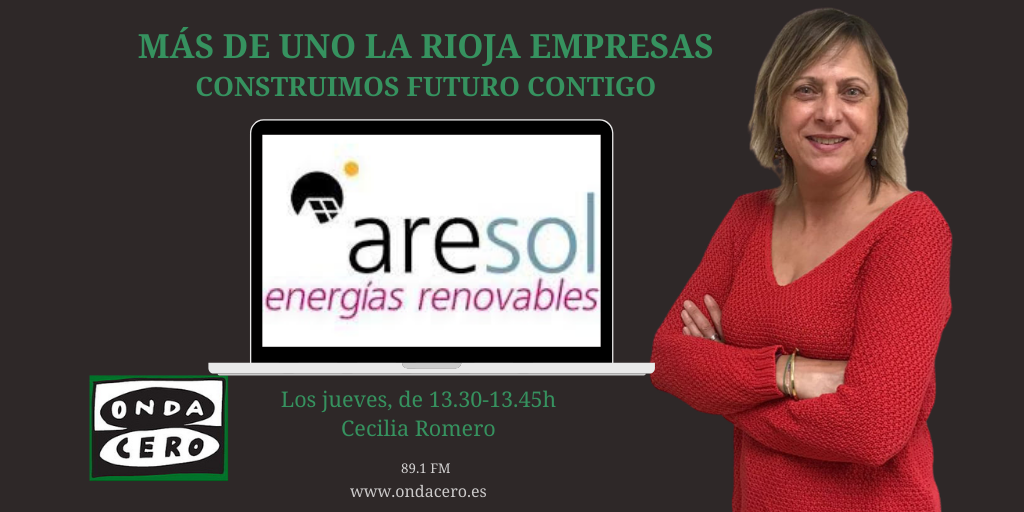 Aresol es una empresa riojana de energías renovables que opera en La Rioja y España Aresol es una empresa riojana de energías renovables que opera en La Rioja y España