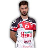 Rodrigo Pérez Arce, central del Balonmano Nava