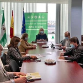 Reunión en el Consorcio de Transportes Reunión en el Consorcio de Transportes