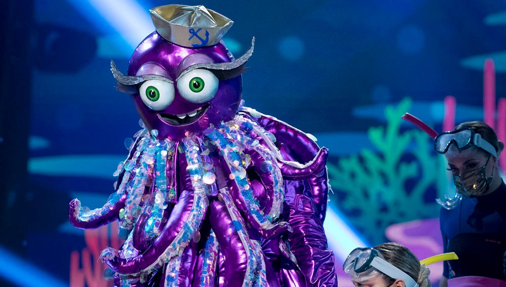 El pulpo de Mask Singer, desenmascarado: Roberto Leal y Eva Gonzalez, acertaron El pulpo de Mask Singer, desenmascarado: Roberto Leal y Eva Gonzalez, acertaron