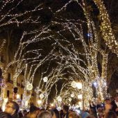 Encendido de las luces de Navidad en Palma, 2019